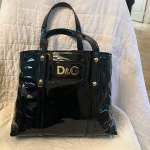 Dolce & Gabbana DARK Navy Estelle Tote